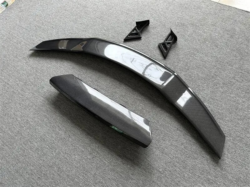 M Style Carbon Fiber Spoiler for  Huracan LP610 LP580 Car GT Wing Rear Spoiler